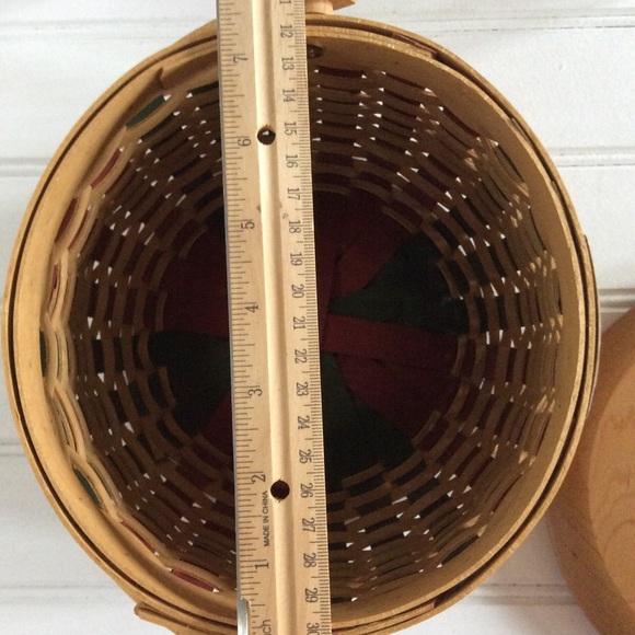 Longaberger 2003 Christmas Caroling Basket🎄 - Picture 11 of 16